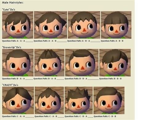 This is my game of <b>animal</b> <b>crossing</b> <b>city</b> <b>folk</b> and I did all the <b>hair</b> styles you can get for the girls and put the colors so you can see how they look too. . Animal crossing hairstyle guide city folk
